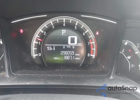 2017 Honda Civic Lx z USA, uszkodzony, nr VIN 19XFC2F51HE034547